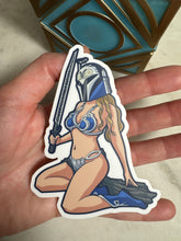 Load image into Gallery viewer, Bo Katan x Slave Leia Sticker