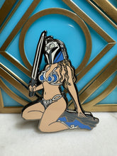 Load image into Gallery viewer, Slave Leia x Bo Katan Enamel Pin