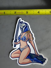 Load image into Gallery viewer, Bo Katan x Slave Leia Sticker